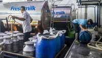 Berdasarkan data dari Kementerian Pertanian, kebutuhan susu nasional mencapai 4,7 juta ton per tahun.