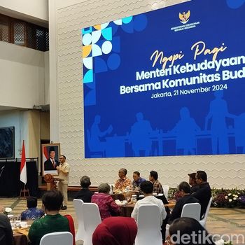 Ngopi Pagi Kementerian Kebudayaan bareng Komunitas Budaya pada Kamis (21/11/2024).
