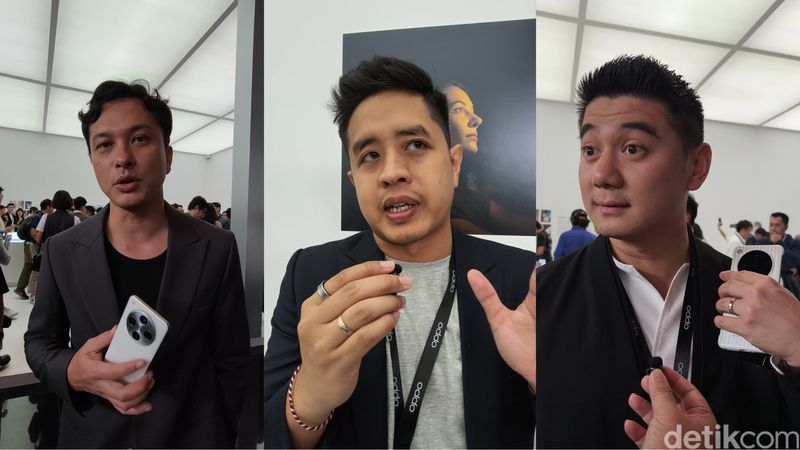 Peluncuran global Oppo Find X8 Series di Sanur, Bali berlangsung semarak pada Kamis siang (21/12/2024). Tak hanya  kalangan media, tech reviewer dan public figure turut menghadiri.