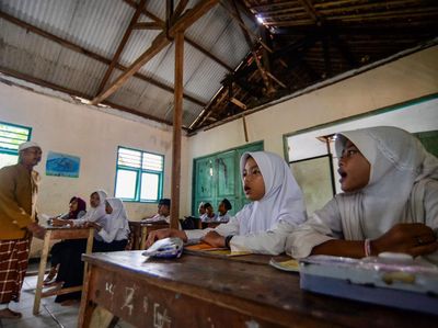 Penampakan Sekolah Rusak di Pedalaman Lebak