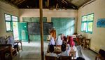 Penampakan Sekolah Rusak di Pedalaman Lebak