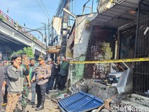 Duar! Ledakan dari Tempat Servis Kompor Gas Gegerkan Warga di Cimindi