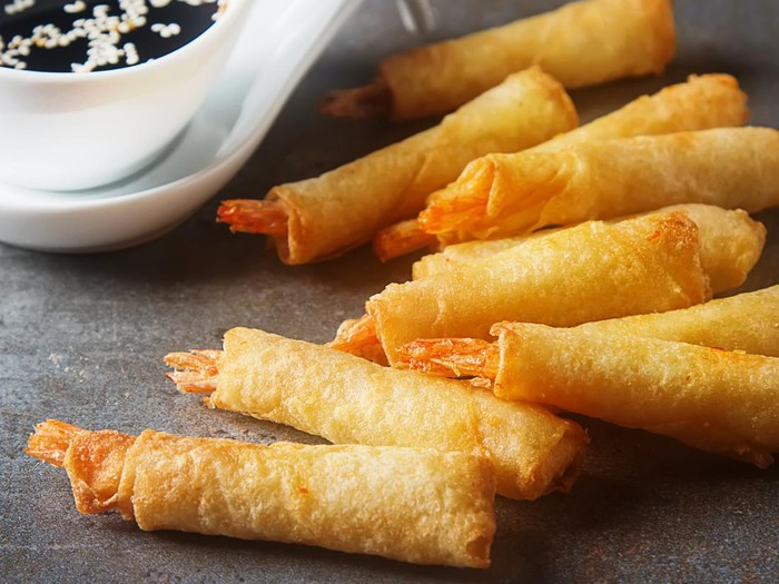Resep Pangsit Udang Gulung