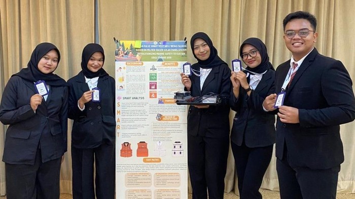 Rompi pendingin buatan mahasiswa Unair