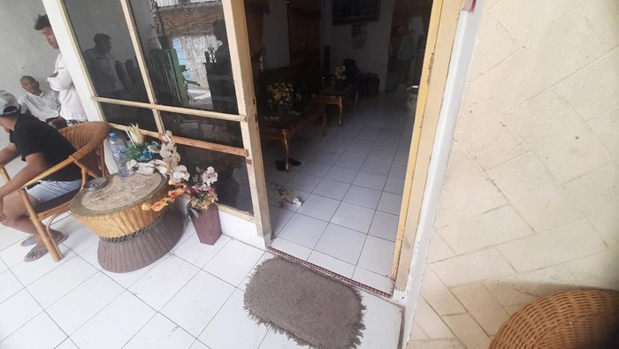 Rumah pria lanjut usia yang ditemukan meninggal dunia di Kecamatan Panakkukang, Kota Makassar.