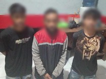 Tiga Petani Curi HP-Uang Jutaan Rupiah Saat Pemilik Rumah Tidur Pulas