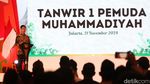 Potret Gibran Buka Tanwir I Pemuda Muhammadiyah