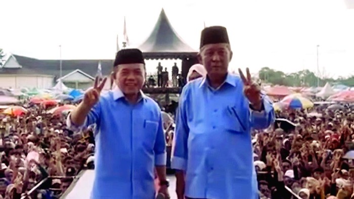 Cagub dan Cawagub Jambi, Al Haris dan Abdullah Sani.