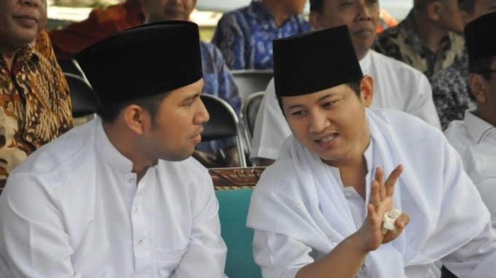 Cagub Jatim Emil dan Cabup Trenggalek Cak Ipin