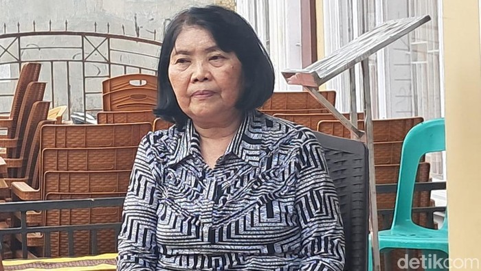 Cristina Yun Abubakar, ibu Kasat Reskrim Polres Solok Selatan AKP Ryanto Ulil Anshar.