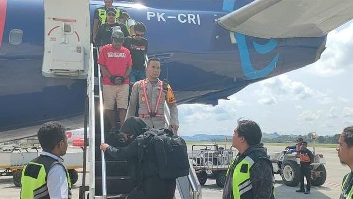 Eks Bupati Biak Numfor Herry Ario Naap ditangkap Polda Papua terkait kasus pencabulan anak. Dokumen Istimewa