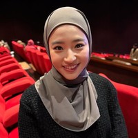 Haruka Nakagawa mengunggah foto penampilannya memakai hijab melalui akun Instagram pribadinya @haruuuu_chan. Foto: Dok. Instagram @haruuuu_chan.