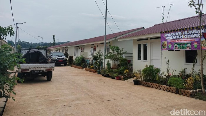 Hunian Tetap (Hutap) tahap III di Cianjur.