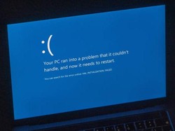 Apple Sindir Keamanan Windows dan Blue Screen of Death