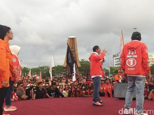 Kampanye Akbar DIA Diserang Hoaks Akomodasi Peserta Dibayar Rp 300 Ribu