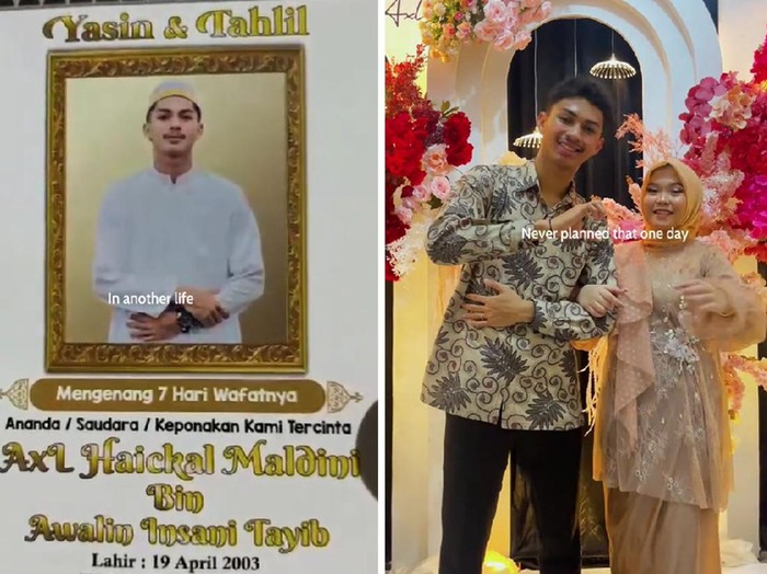 Kisah pilu wanita ini curhat calon suaminya meninggal dunia, unggahan calon pengantin wanita itu langsung viral di TikTok.