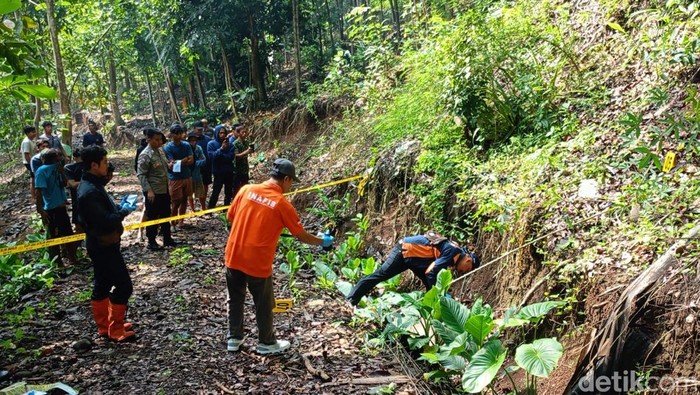 Lokasi penemuan mayat wanita di Tasikmalaya.