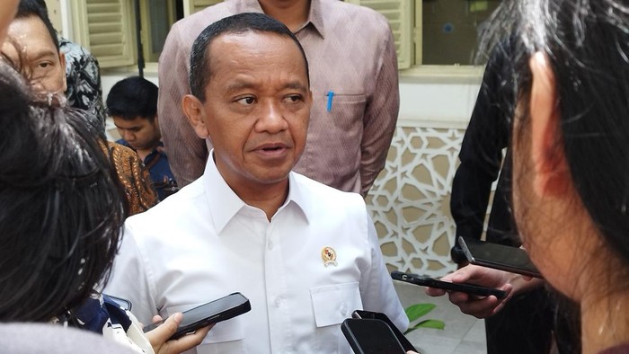 Menteri Energi Sumber Daya Mineral (ESDM) Bahlil Lahadalia.