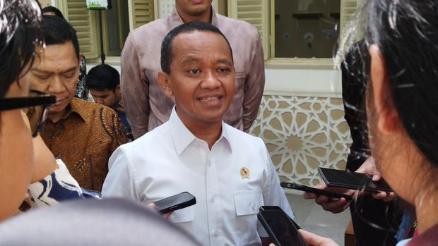 Menteri Energi Sumber Daya Mineral (ESDM) Bahlil Lahadalia.