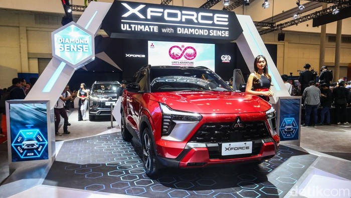 Mitsubishi merilis XForce Ultimate DS resmi meluncur di ajang Gaikindo Jakarta Auto Week 2024, Jumat (21/11/2024). XForce Ultimate DS dibanderol Rp 422,9 juta.