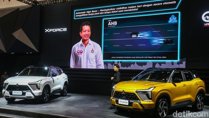 Mitsubishi merilis XForce Ultimate DS resmi meluncur di ajang Gaikindo Jakarta Auto Week 2024, Jumat (21/11/2024). XForce Ultimate DS dibanderol Rp 422,9 juta.