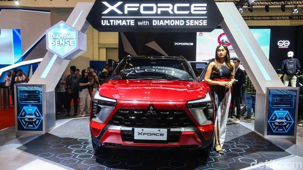 Mitsubishi merilis XForce Ultimate DS resmi meluncur di ajang Gaikindo Jakarta Auto Week 2024, Jumat (21/11/2024). XForce Ultimate DS dibanderol Rp 422,9 juta.