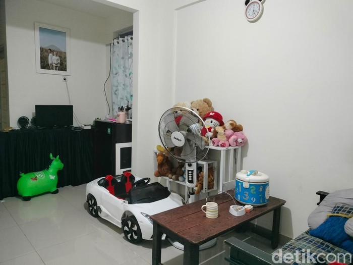 Penampakan rumah warga korban gempa Cianjur di Hunian Tetap (Hutap) tahap III di Desa Babakan Karet.
