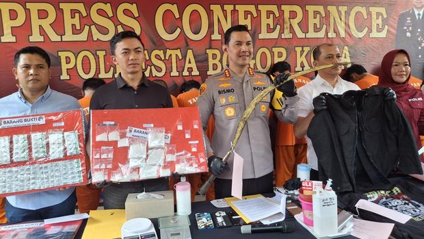 Polisi tangkap ketua gangster pengedar narkoba di Bogor