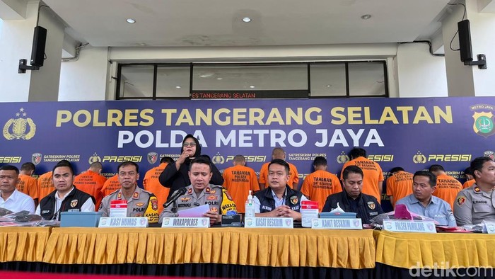 Polres Tangsel merilis kasus pencurian motor di wilayah hukumnya.