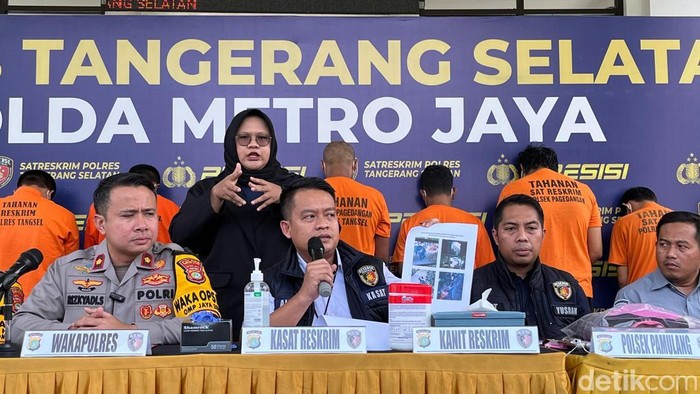 Polres Tangsel merilis kasus pencurian motor di wilayah hukumnya.