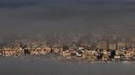 Potret Kota Beirut Berselimut Asap Hitam Akibat Serangan Israel