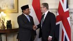 Potret Prabowo Bertemu Raja Charles III di Istana Buckingham