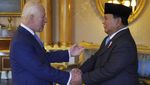 Potret Prabowo Bertemu Raja Charles III di Istana Buckingham