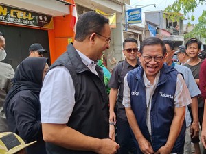 5 Momen Bareng Pramono dan Anies di Penghujung Kampanye Pilkada