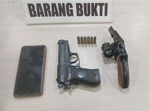Ini Senpi Digunakan Komplotan Culik Remaja di Labura