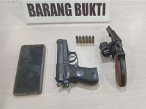 Ini Senpi Digunakan Komplotan Culik Remaja di Labura