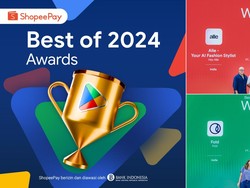 ShopeePay Terima Penghargaan Best of 2024 dari Google Play
