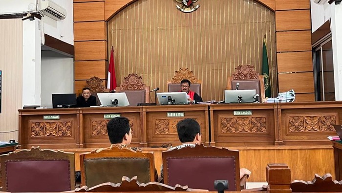 Sidang praperadilan Tom Lembong (Anggi/detikcom)