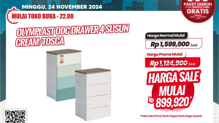 Transmart Full Day Sale-lemari susun
