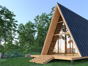 Desain Rumah A-Frame: Karakteristik dan Sejarahnya
