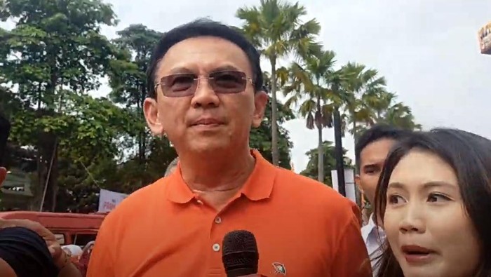Ahok di acara Kampanye Akbar Pramono-Rano.