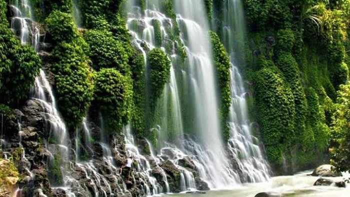 Air Terjun Curup Maung di Lahat