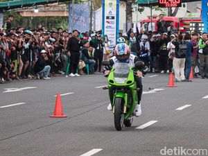 Subandi Unjuk Gigi di Sidoarjo Race Festival, Dukung Anak Muda Balapan Aman