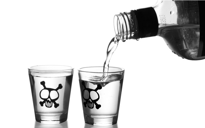 Ilustrasi keracunan alkohol