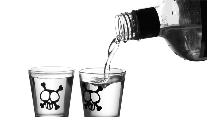 Ilustrasi keracunan alkohol