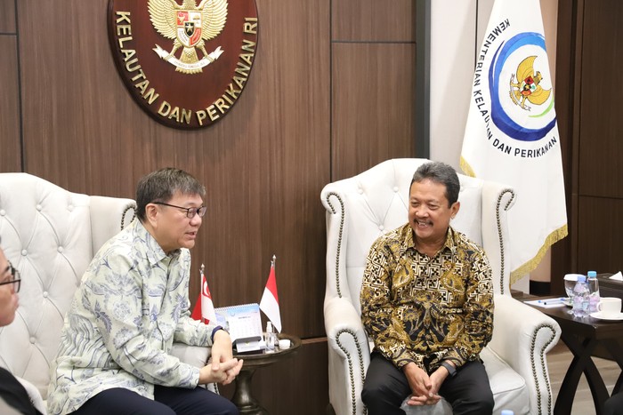 Indonesia kerja sama dengan Singapura sukseskan program Ekonomi Biru.