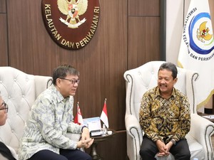 KKP Perkuat Kerja Sama Ekonomi Biru dengan Singapura