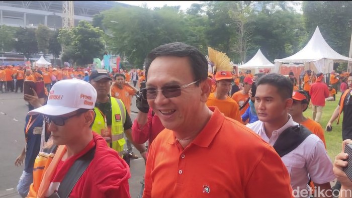 Kampanye akbar Pramono-Rano Karno di Stadion Madya GBK, 23 November 2024. (Adrial Akbar/detikcom)