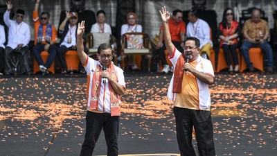 Pramono-Rano Kampanye Pamungkas di GBK