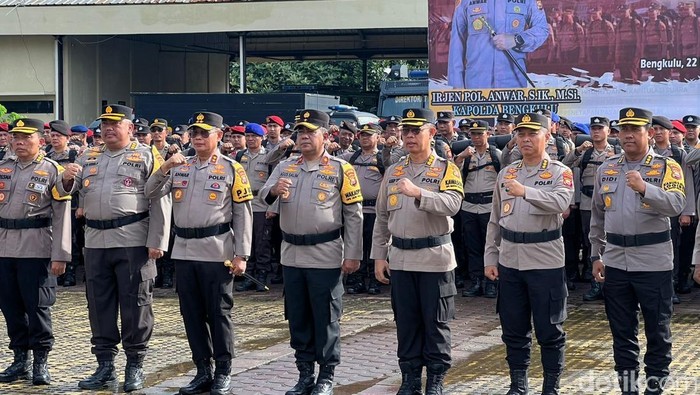 Kesiapan Polda Bengkulu jelang Pilkada 2024.